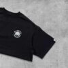 Ginken Oversized T-Shirt Premium Fit aus 100 % Baumwolle mit dropped shoulders und Logo-Print