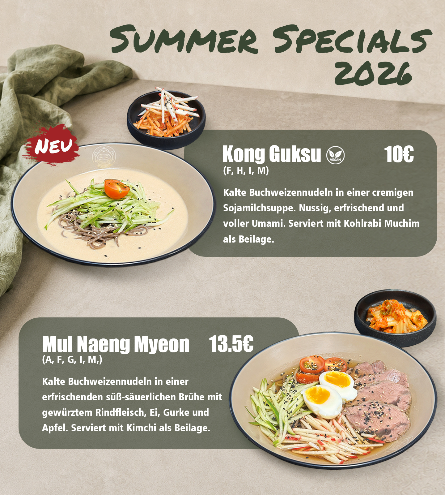 Ginken Summer Specials 2026